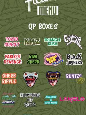 FIDELS QUARTER POUND  EXOTIC BUDS BOX